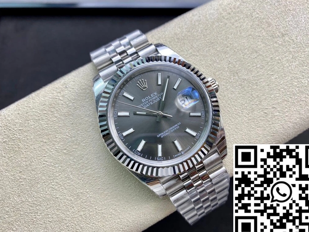 M126334-0014 Dial Rolex EW Factory Datejust Grey 1109